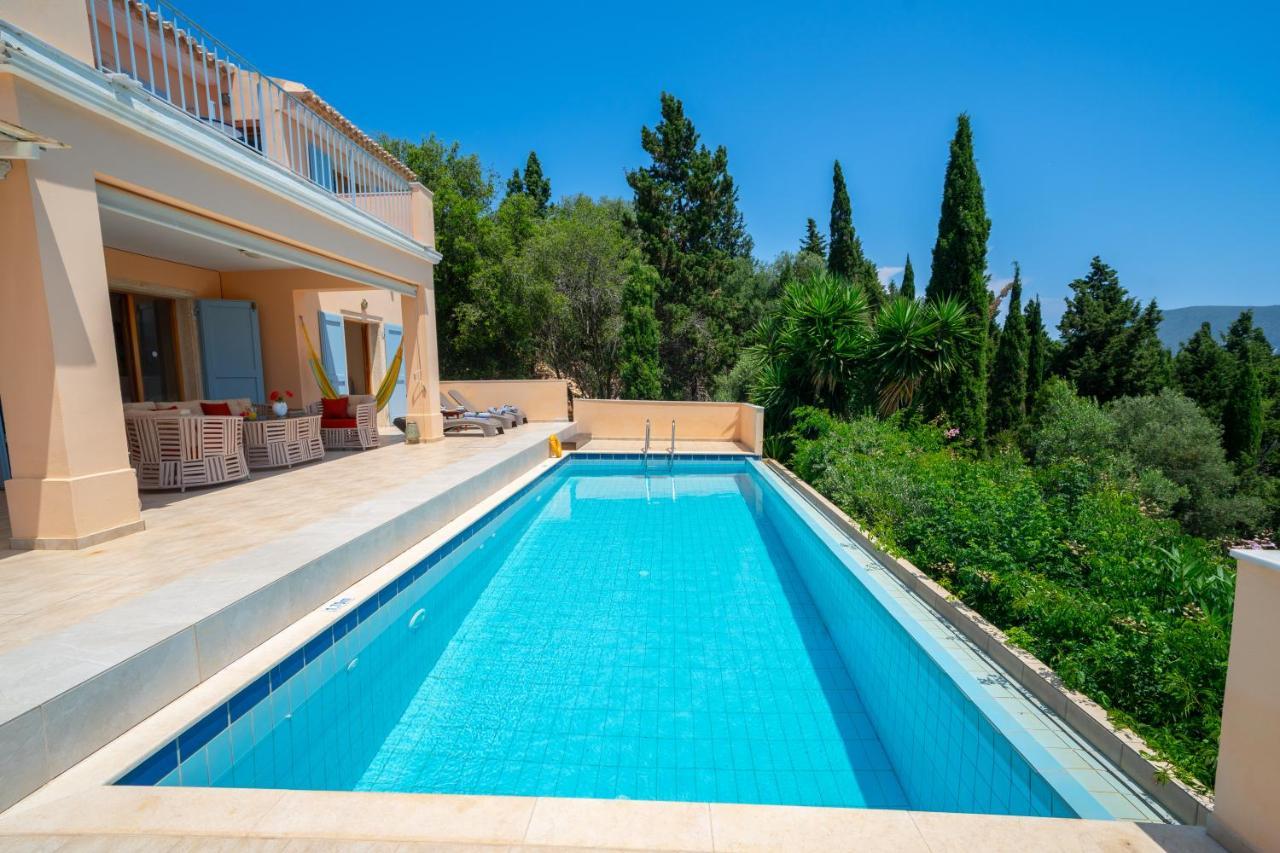 Villa Apollo Up To 8Px, Private Pool Fiskardo Exteriör bild