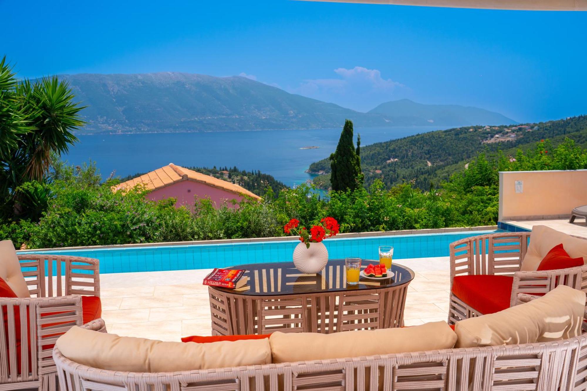 Villa Apollo Up To 8Px, Private Pool Fiskardo Exteriör bild