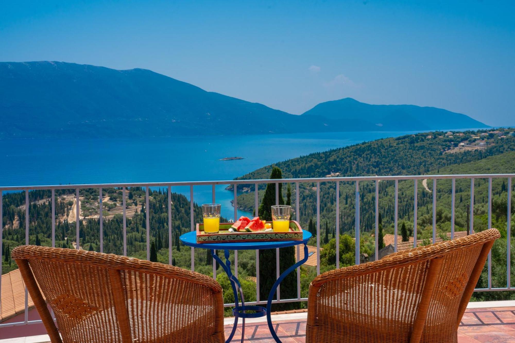 Villa Apollo Up To 8Px, Private Pool Fiskardo Exteriör bild