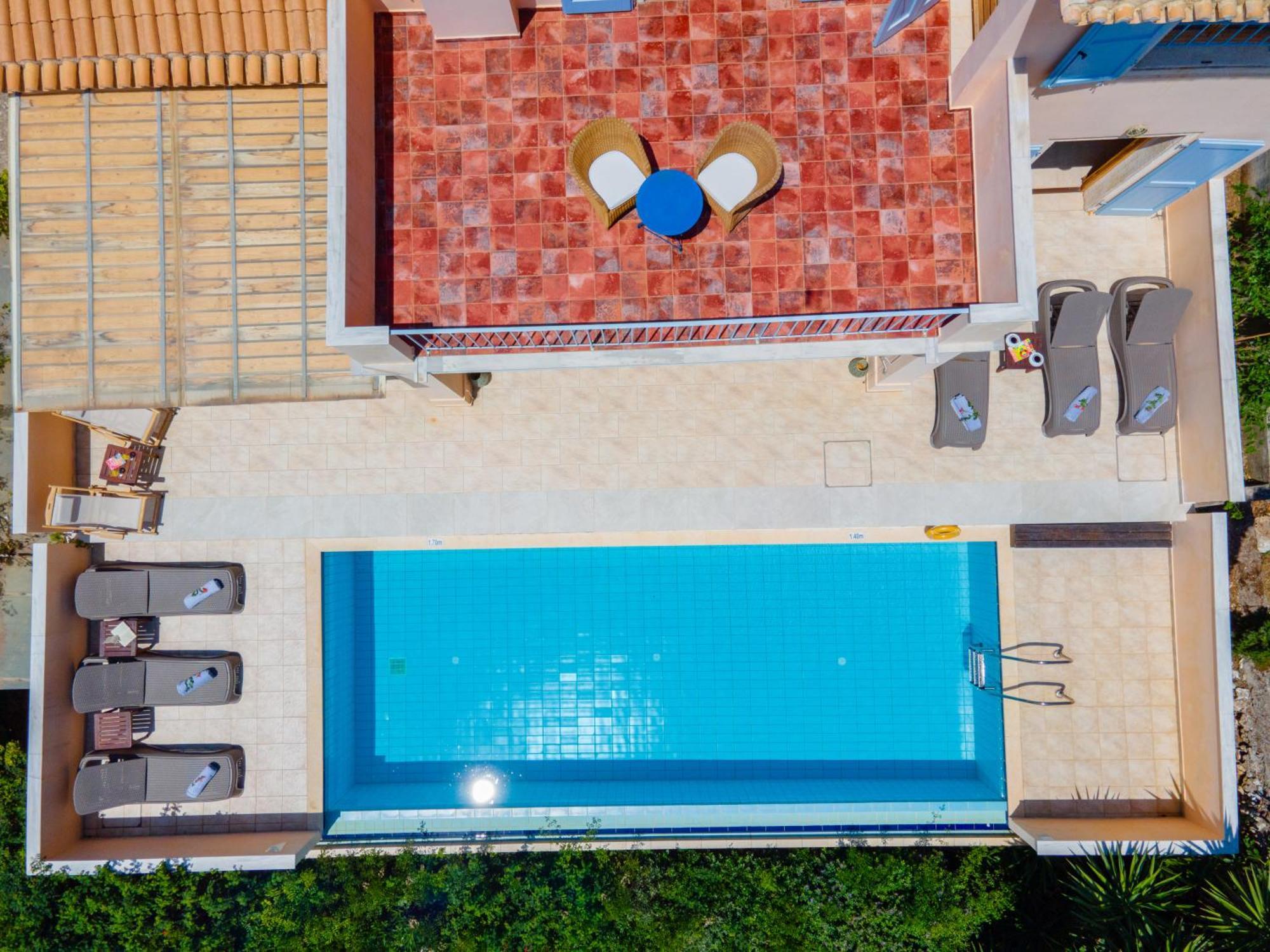 Villa Apollo Up To 8Px, Private Pool Fiskardo Exteriör bild