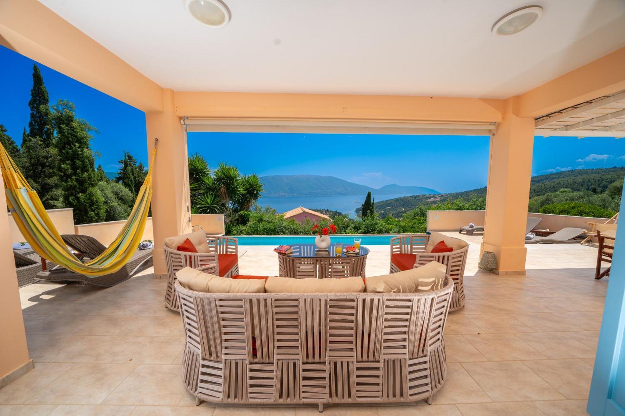 Villa Apollo Up To 8Px, Private Pool Fiskardo Exteriör bild