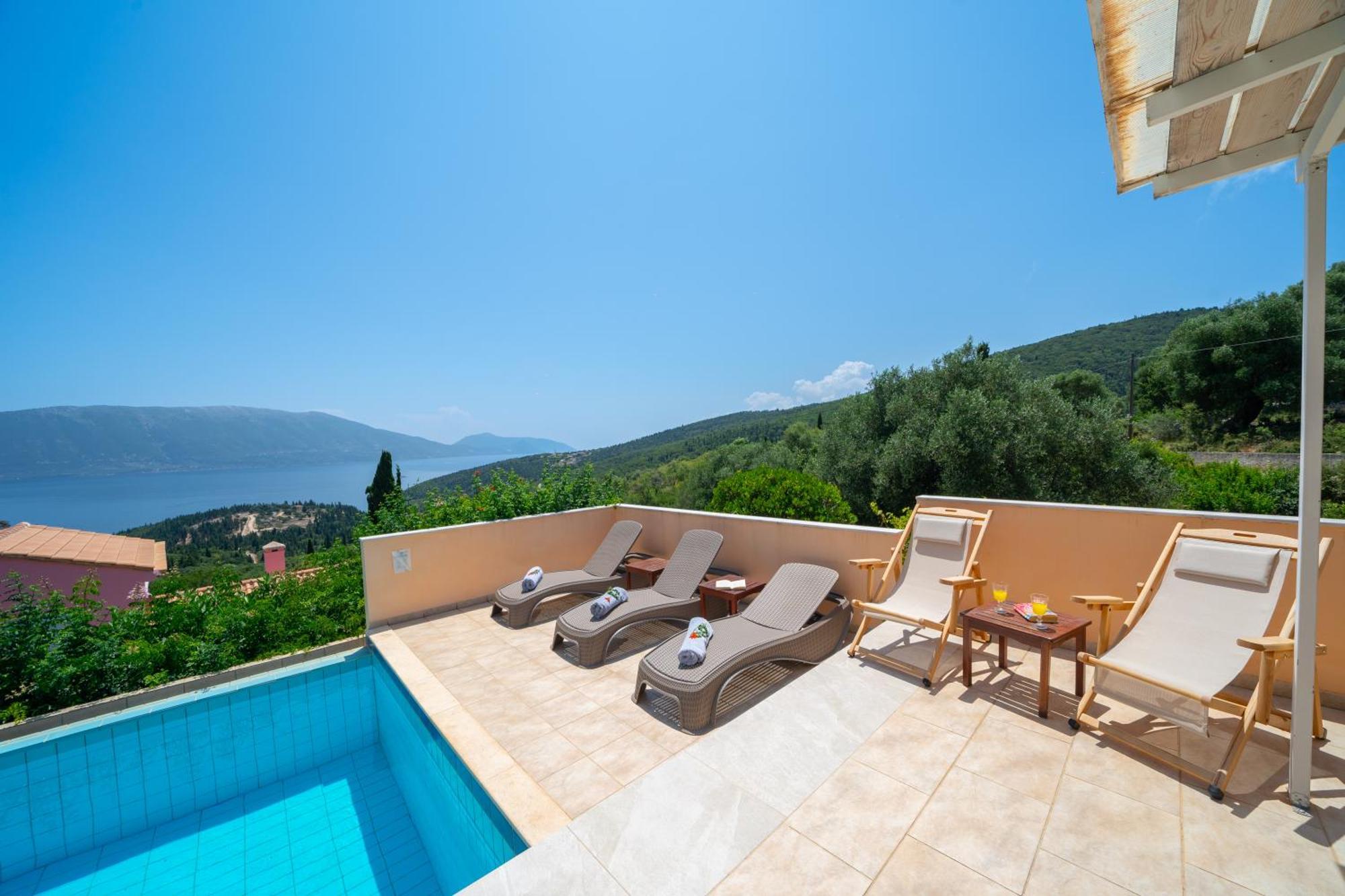 Villa Apollo Up To 8Px, Private Pool Fiskardo Exteriör bild