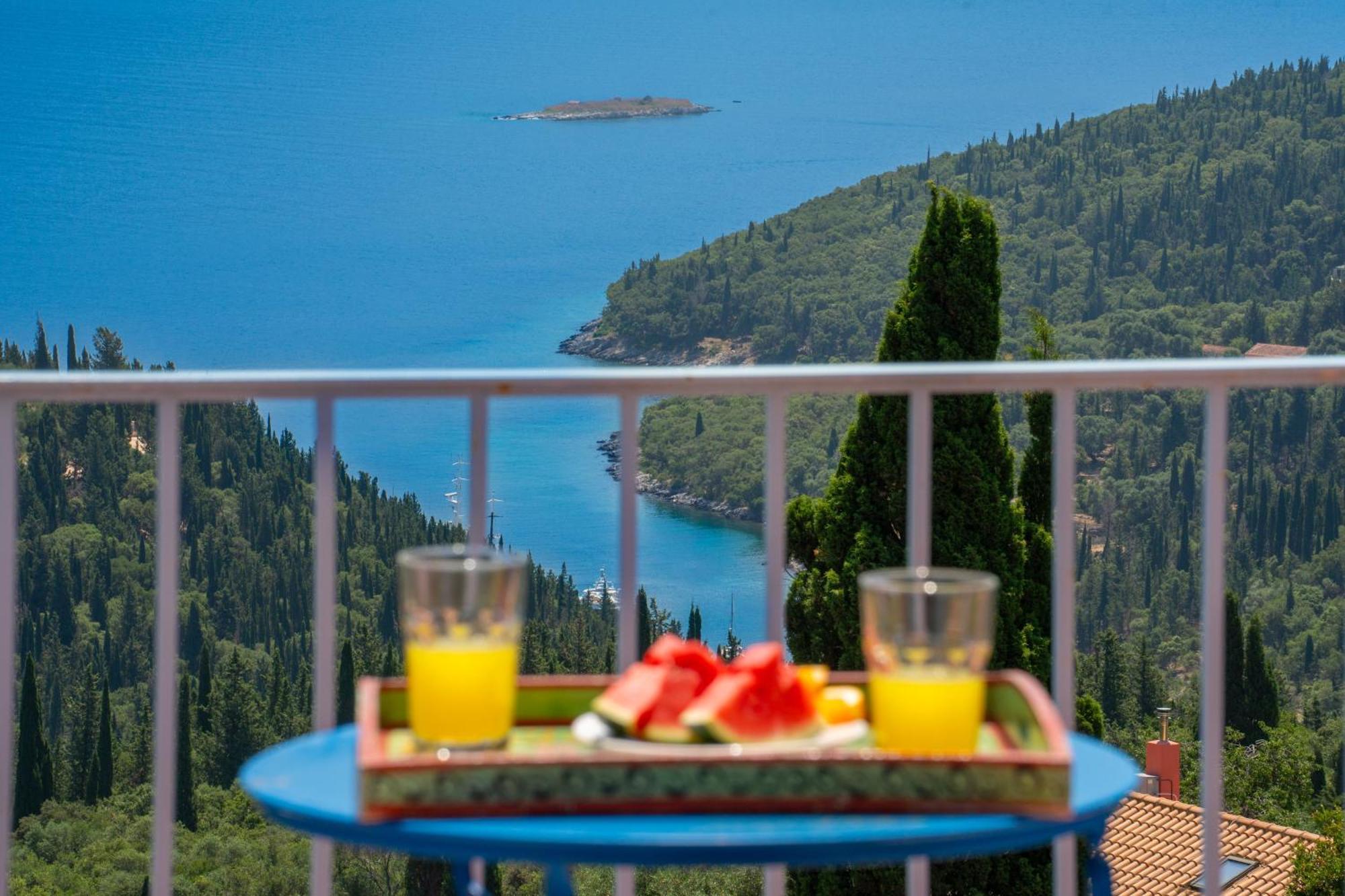 Villa Apollo Up To 8Px, Private Pool Fiskardo Exteriör bild